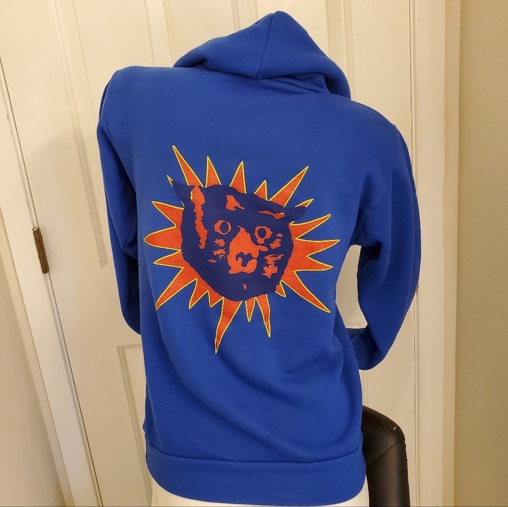 1995 Vintage REM Monster Tour Hoodie Band Music Bear 90s Alternative Rock